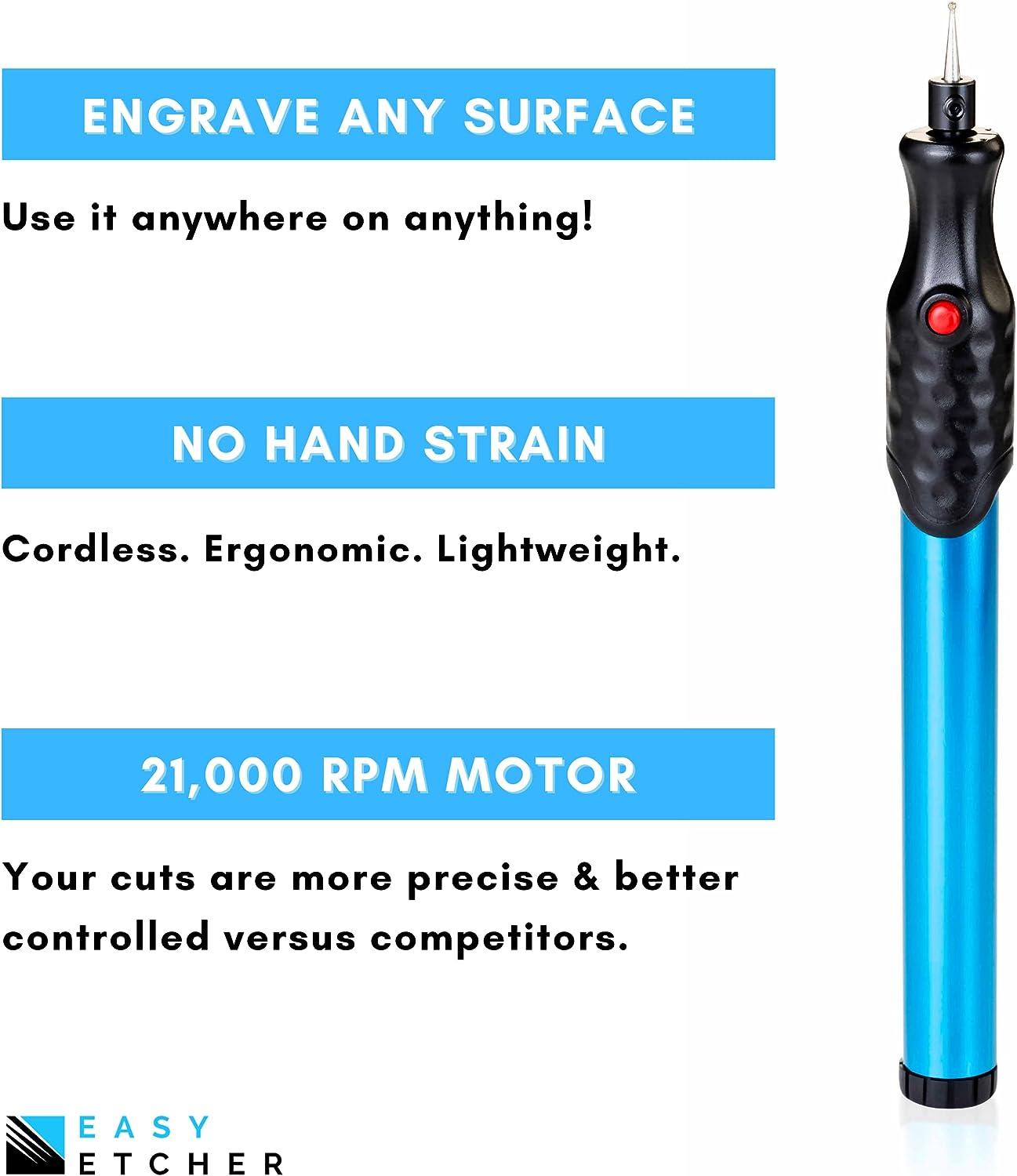 Cordless Electric Engraving Pen Tool Engraver (Metal Glass Wood) Brand NEW