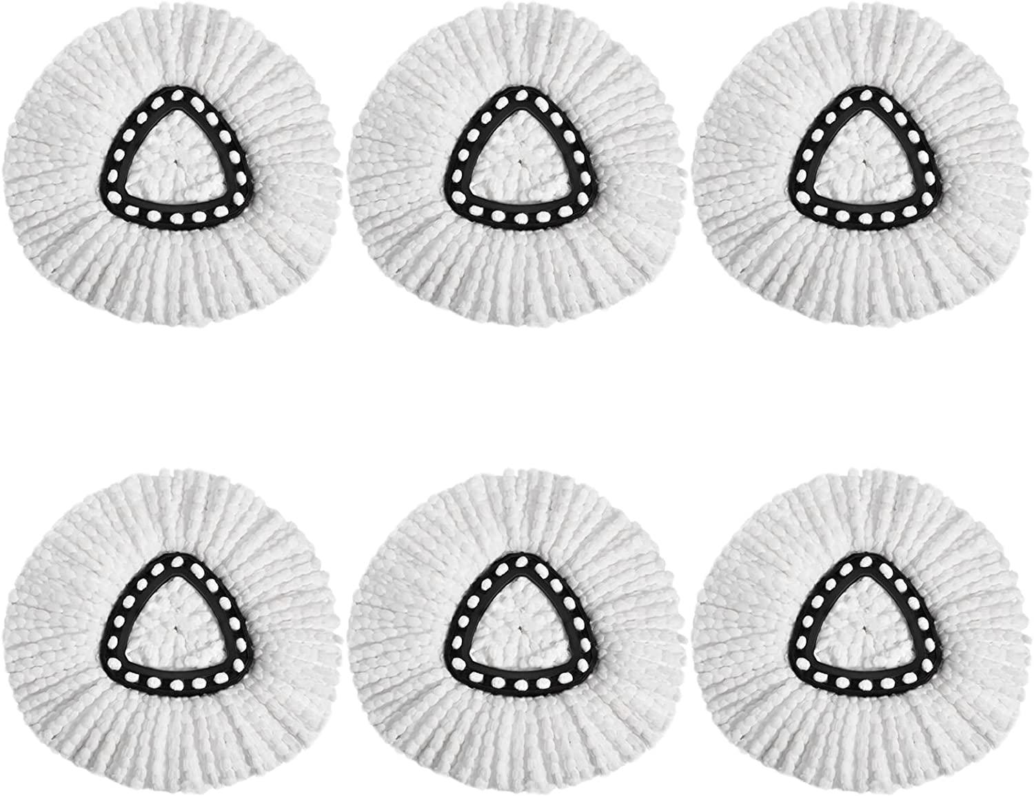 6 Pack Mop Replacement Heads Compatible withOCeda EasyWring RinseClean