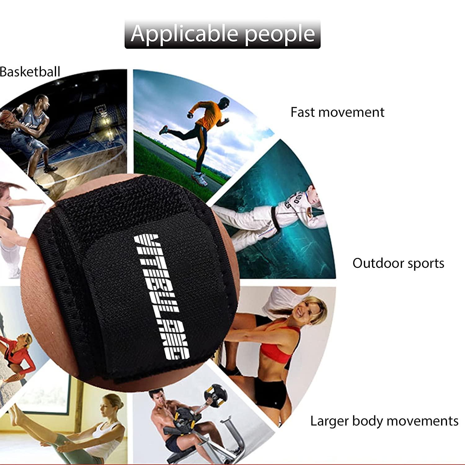 Wrist Brace 2 Pack Adjustable Support for Tennis, Arthritis, Carpal