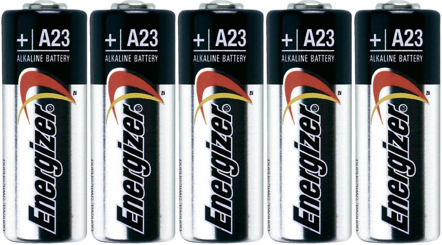 Energizer A23 12v Alkaline Batteries (Pack of 5) Small