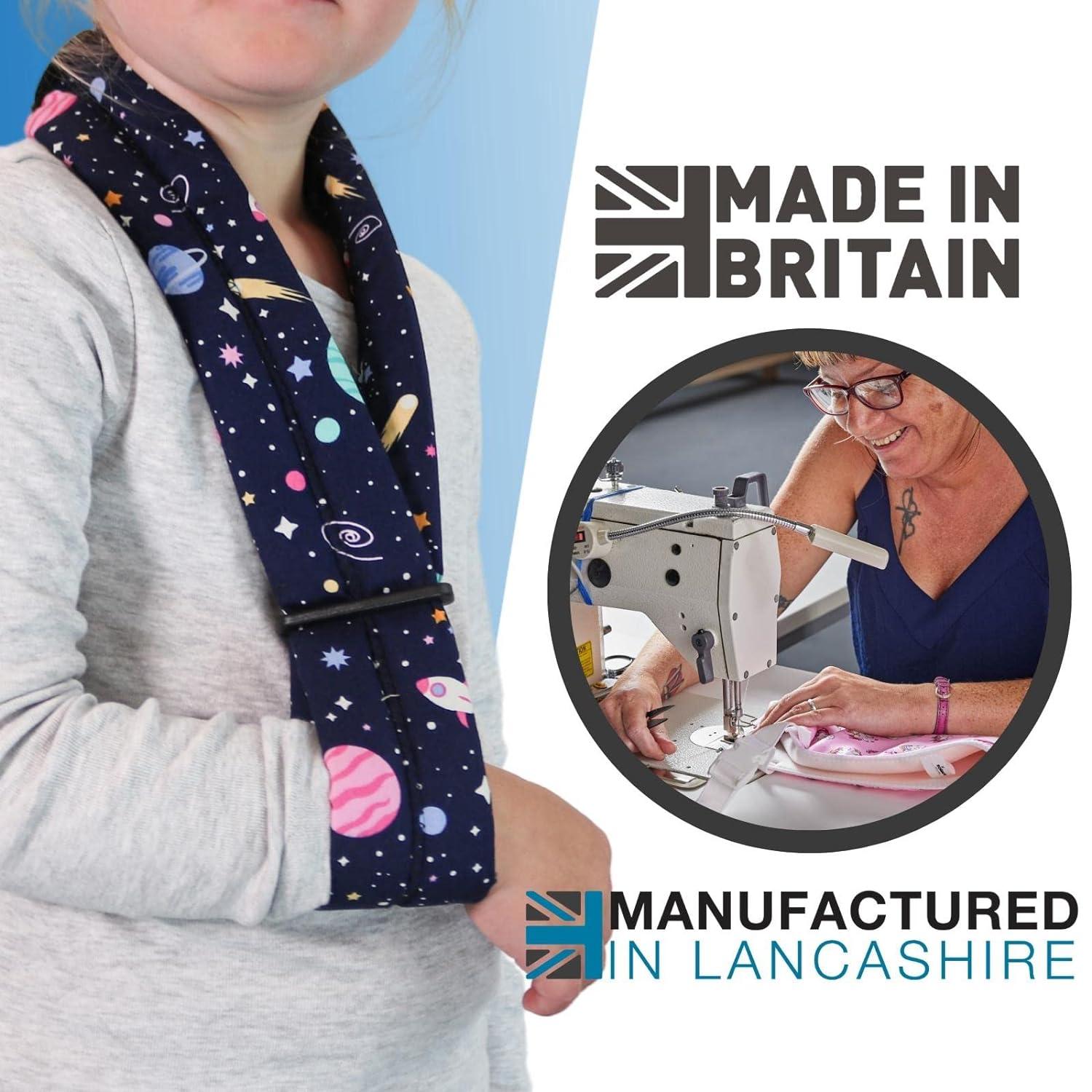 Solace Bracing Children's Padded Sling (3 Fun Designs) British Made