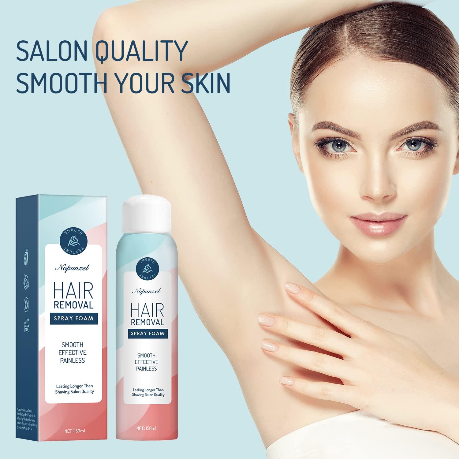 Effective & Painless Hair Removal Spray Foam for Women Safe