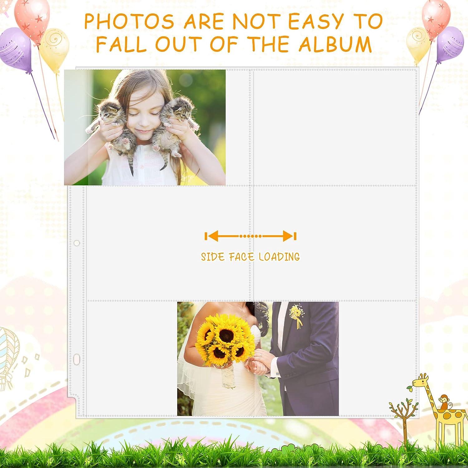 60 Pcs Graduation Scrapbook Refill Pages 12 x 12 Inches Photo Album