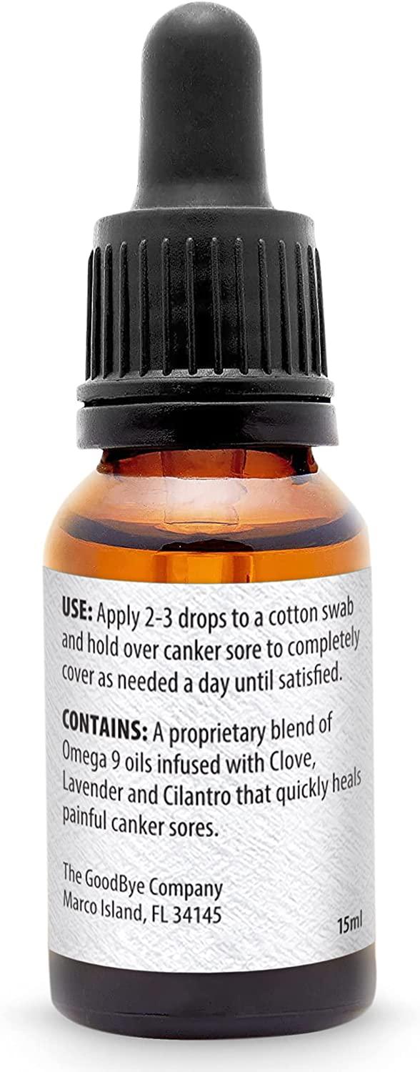 Goodbye Canker Sores Effective Essential Oil Serum for Mouth Ulcer Relief