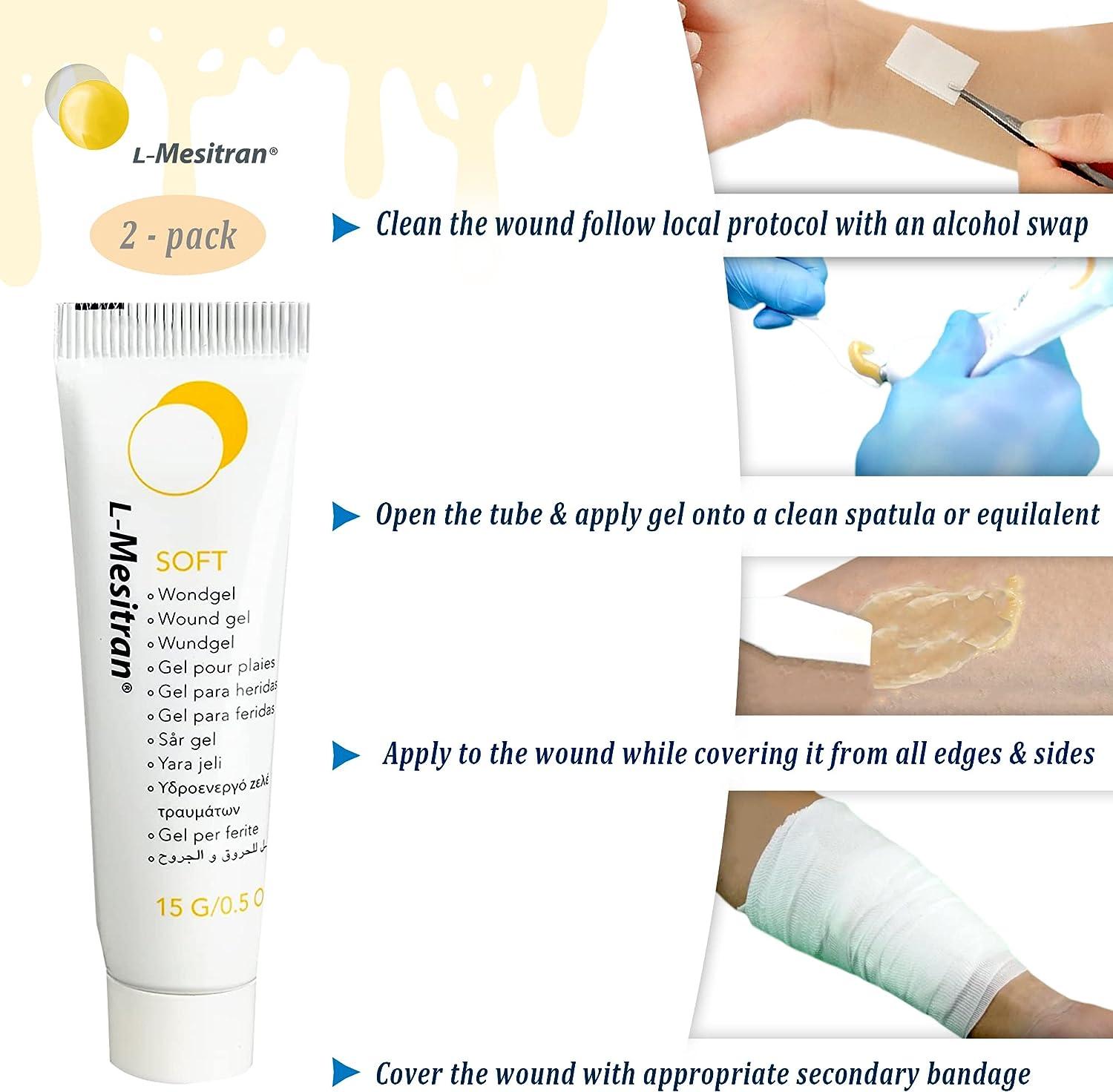 Medical Grade Honey Wound Gel Healing Ointment for Scars Abrasions Burn