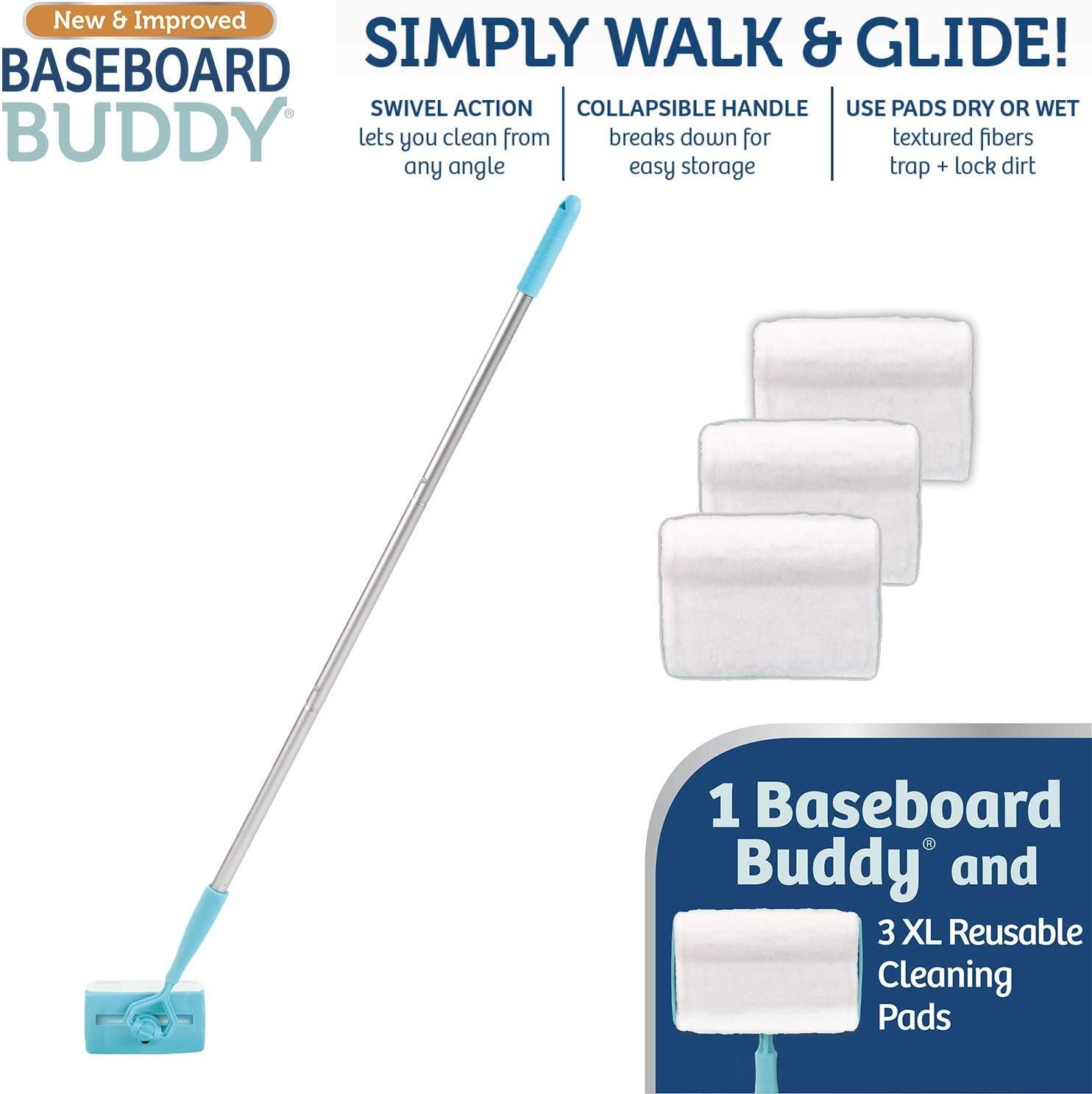 A Review of the Fast and Easy Baseboard Buddy Cleaning Tool