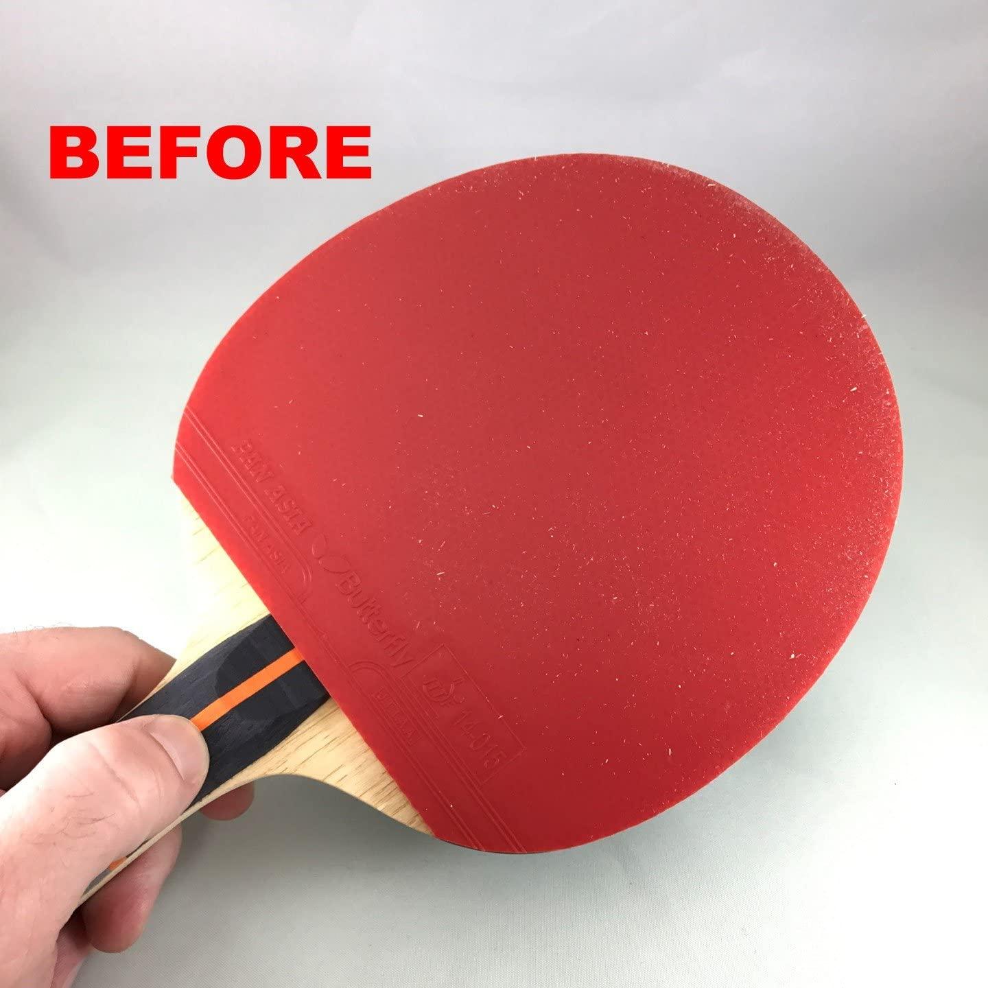 Ping Pong Racket 1/2 Unids Tenis De Mesa Limpiador 60 Ml Ping