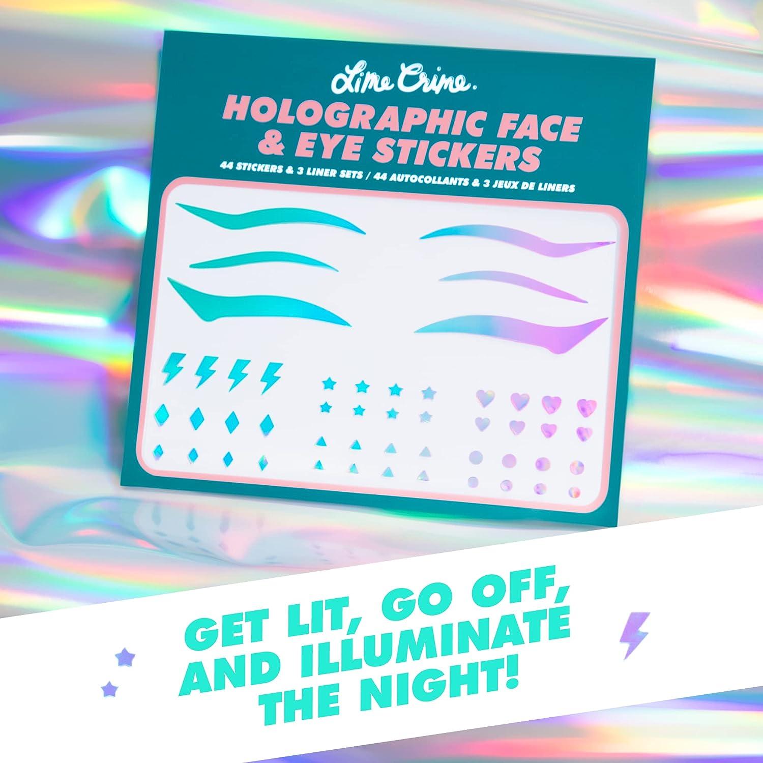Lime Crime Holographic Face & Eye Stickers