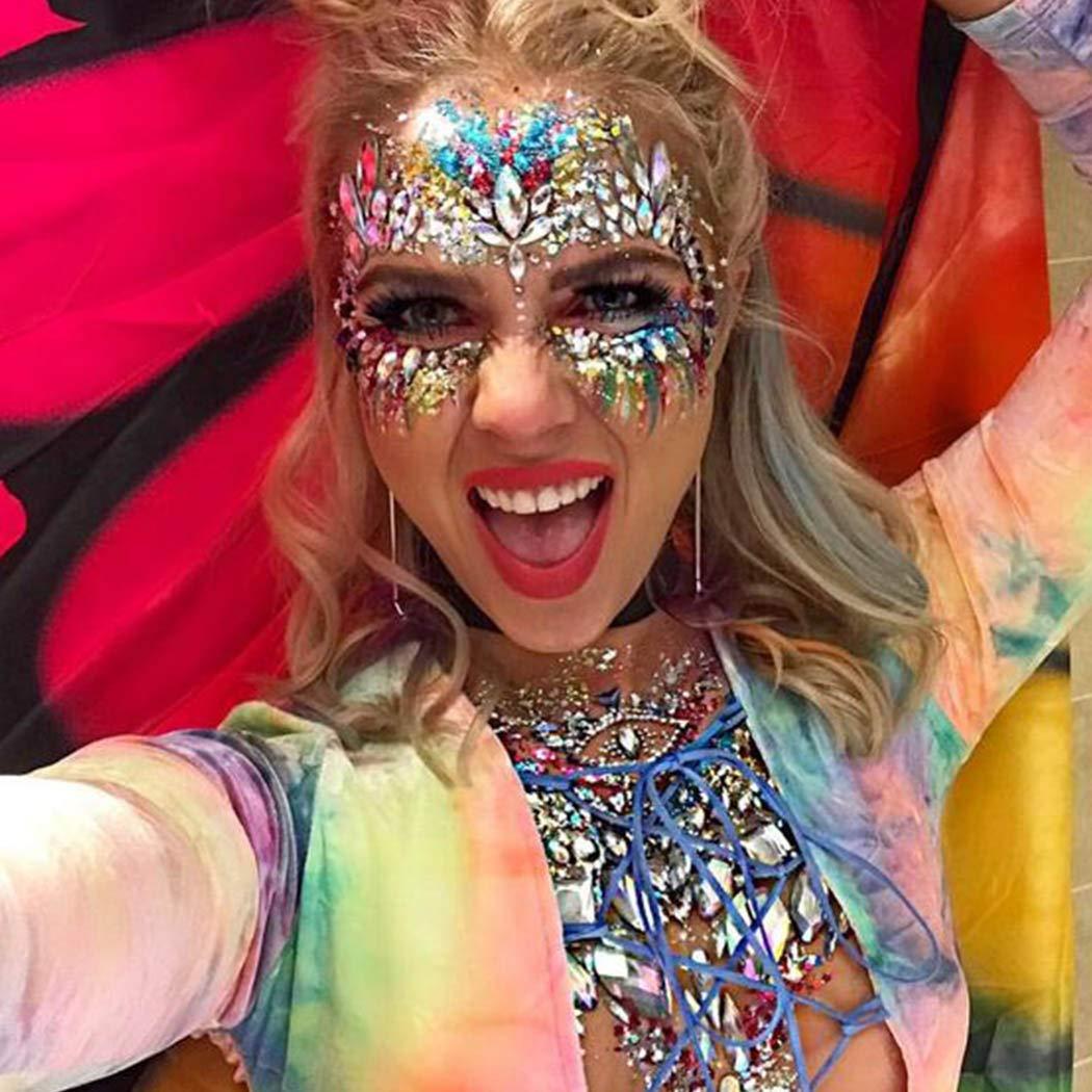 Mermaid Festival Body Gems Buy 6Pcs Mermaid Face Jewels Gems