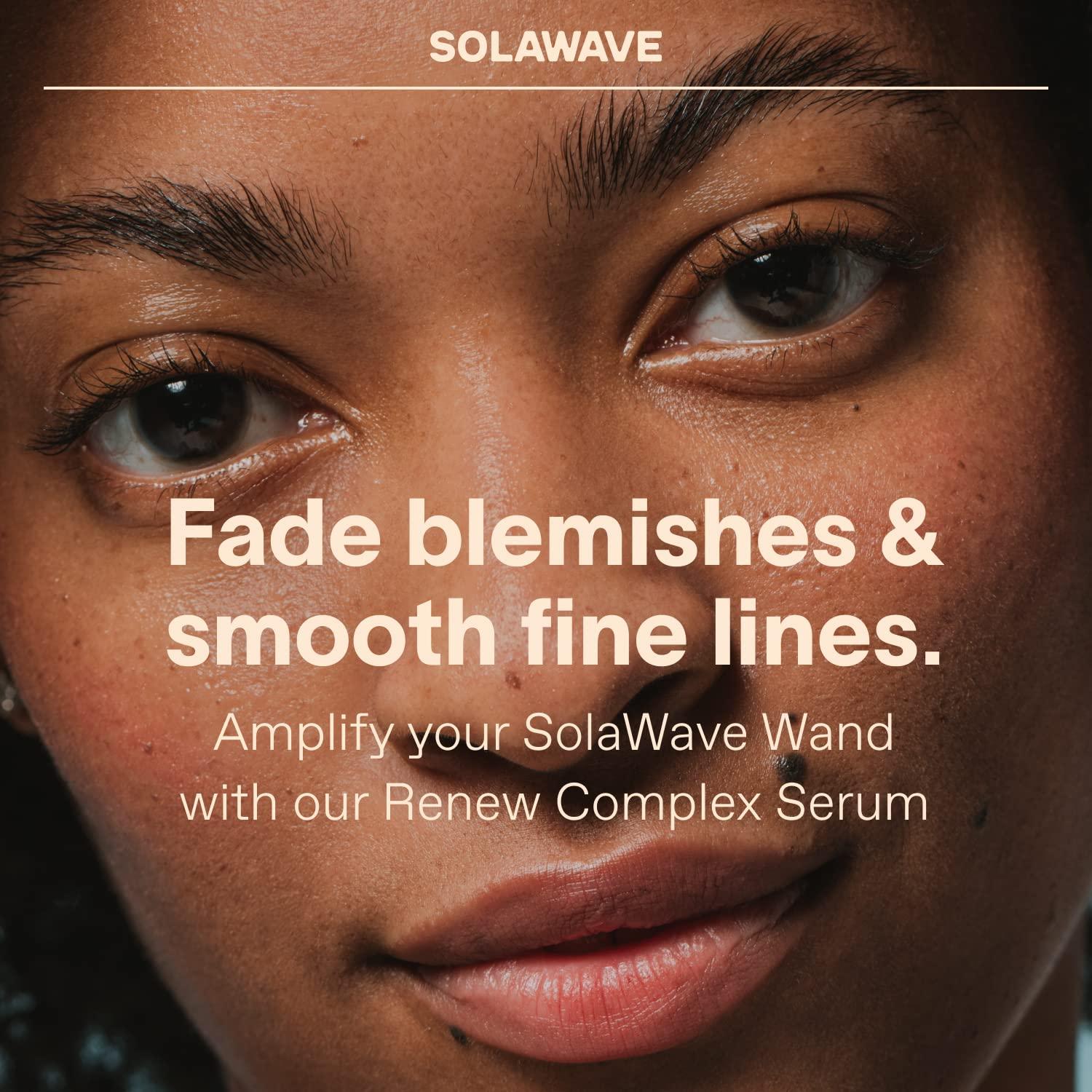 SolaWave Renew Complex Serum for Face and Neck Boost the Effects of