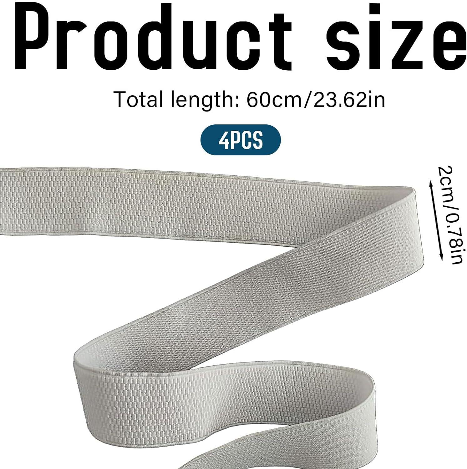 4PCS Catheter Leg Bag Straps Nylon Velcro Straps Catheter Night Bag