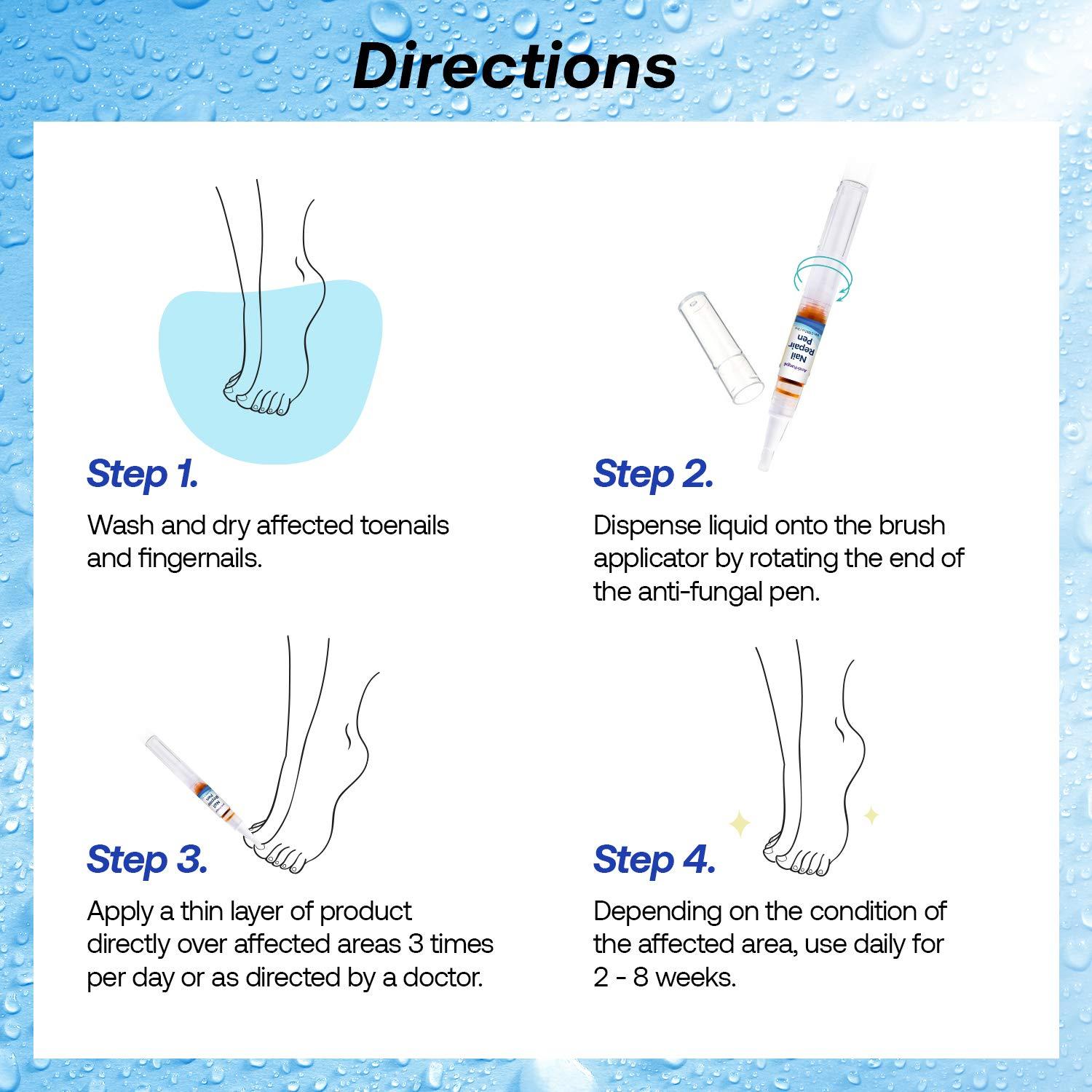 Treatonic Nail Fungus Treatment For Toenail Extra Strength Toenail