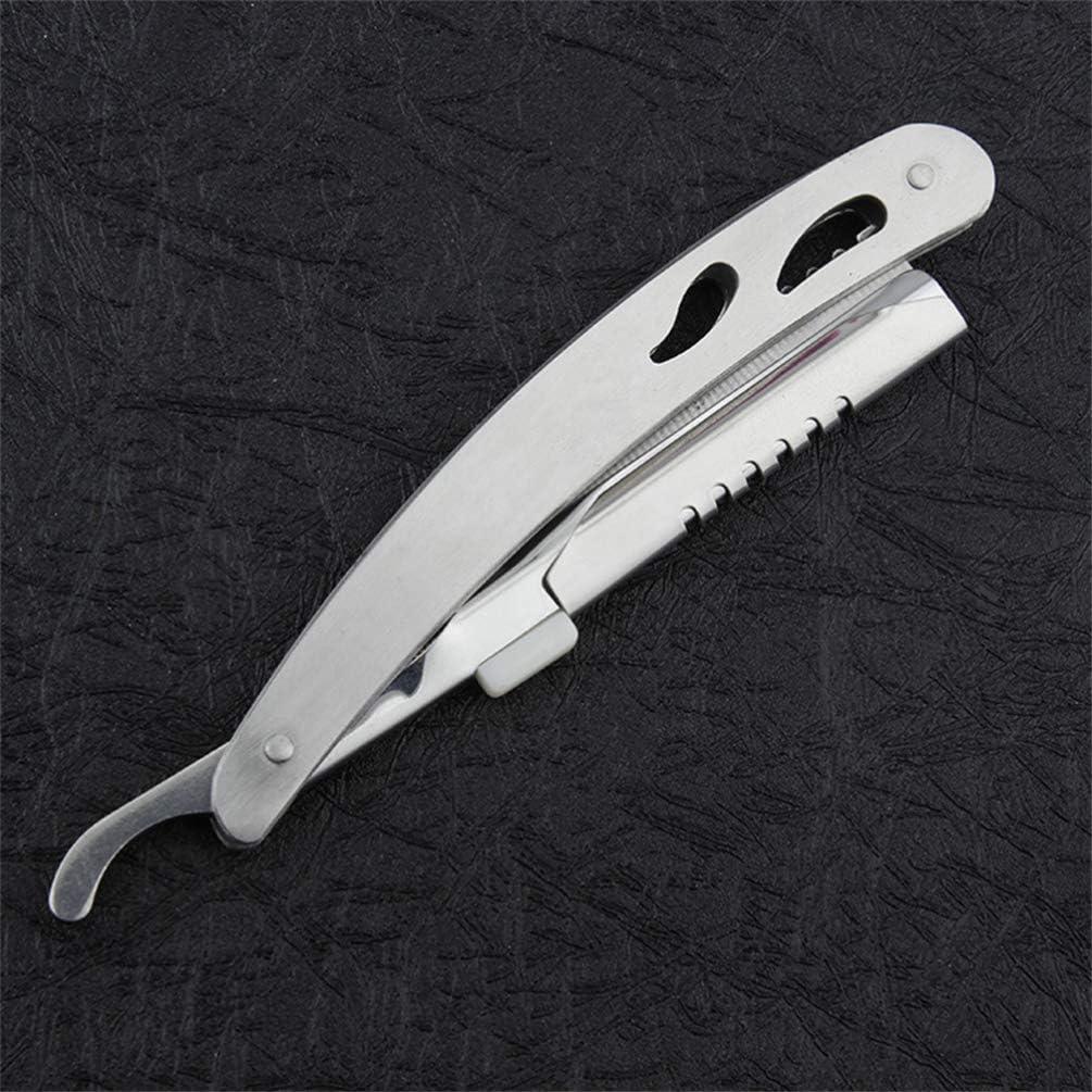 Lurrose Vintage Hairdresser Straight Razor - Interchangeable Blade ...