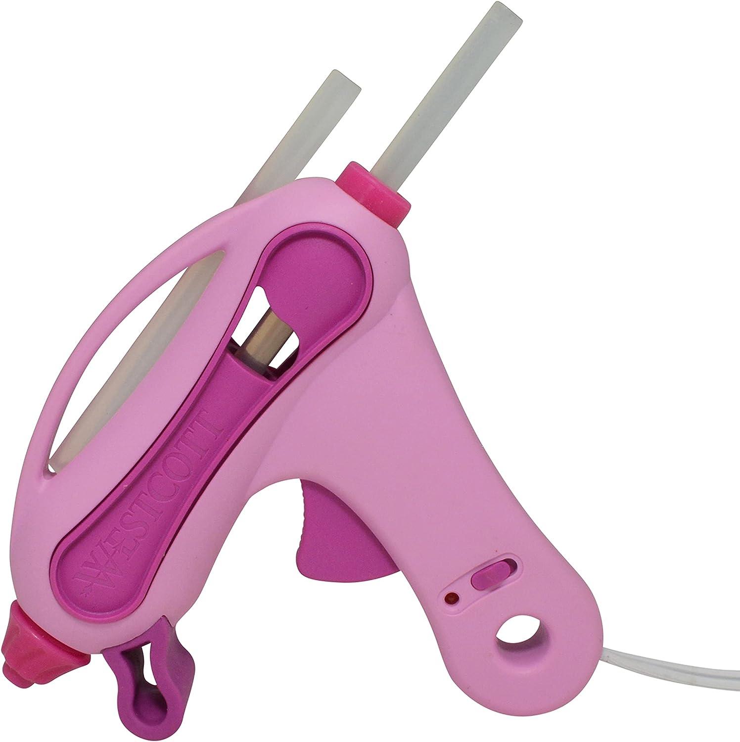 Westcott - Westcott So Cool! Low-Temp Glue Gun for Young Crafters,  Assorted Colors (17874-Parent)