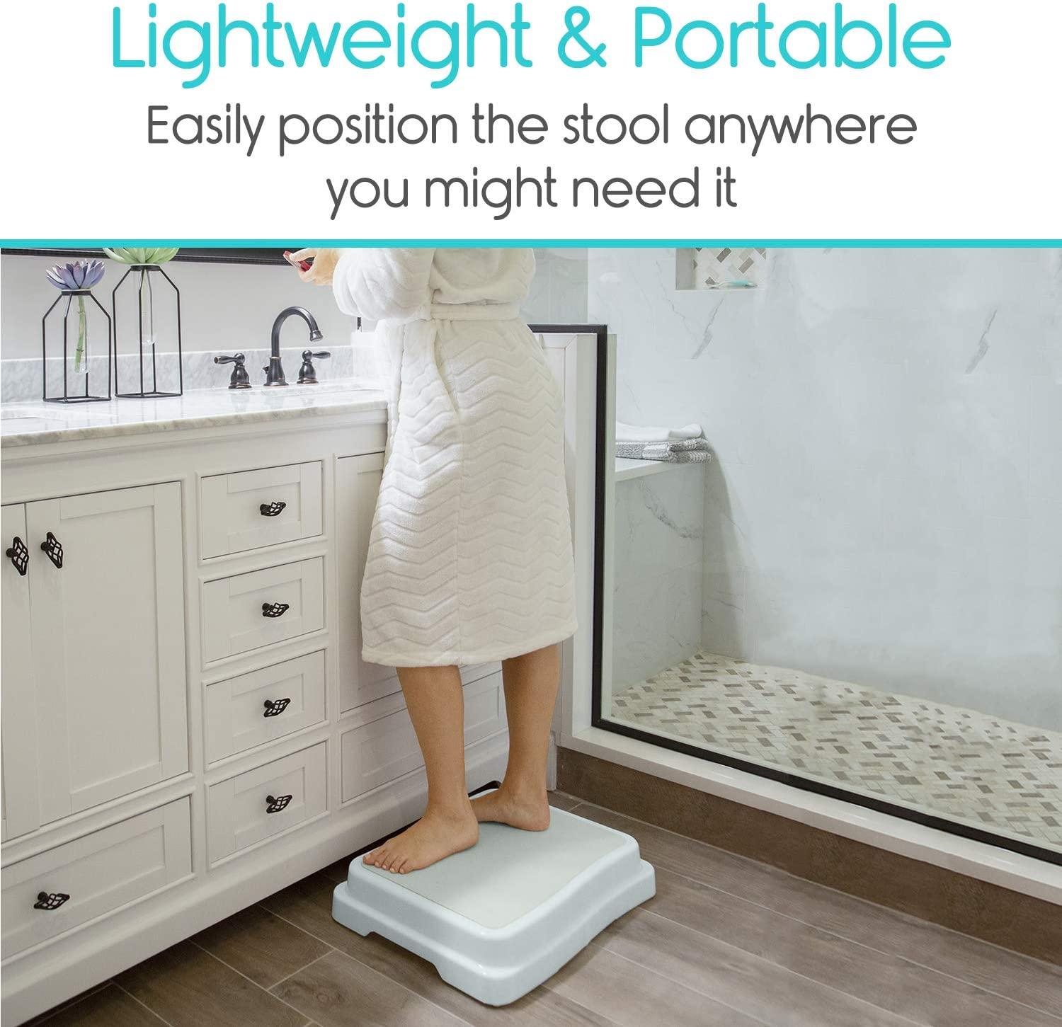 bathroom steps for elderly