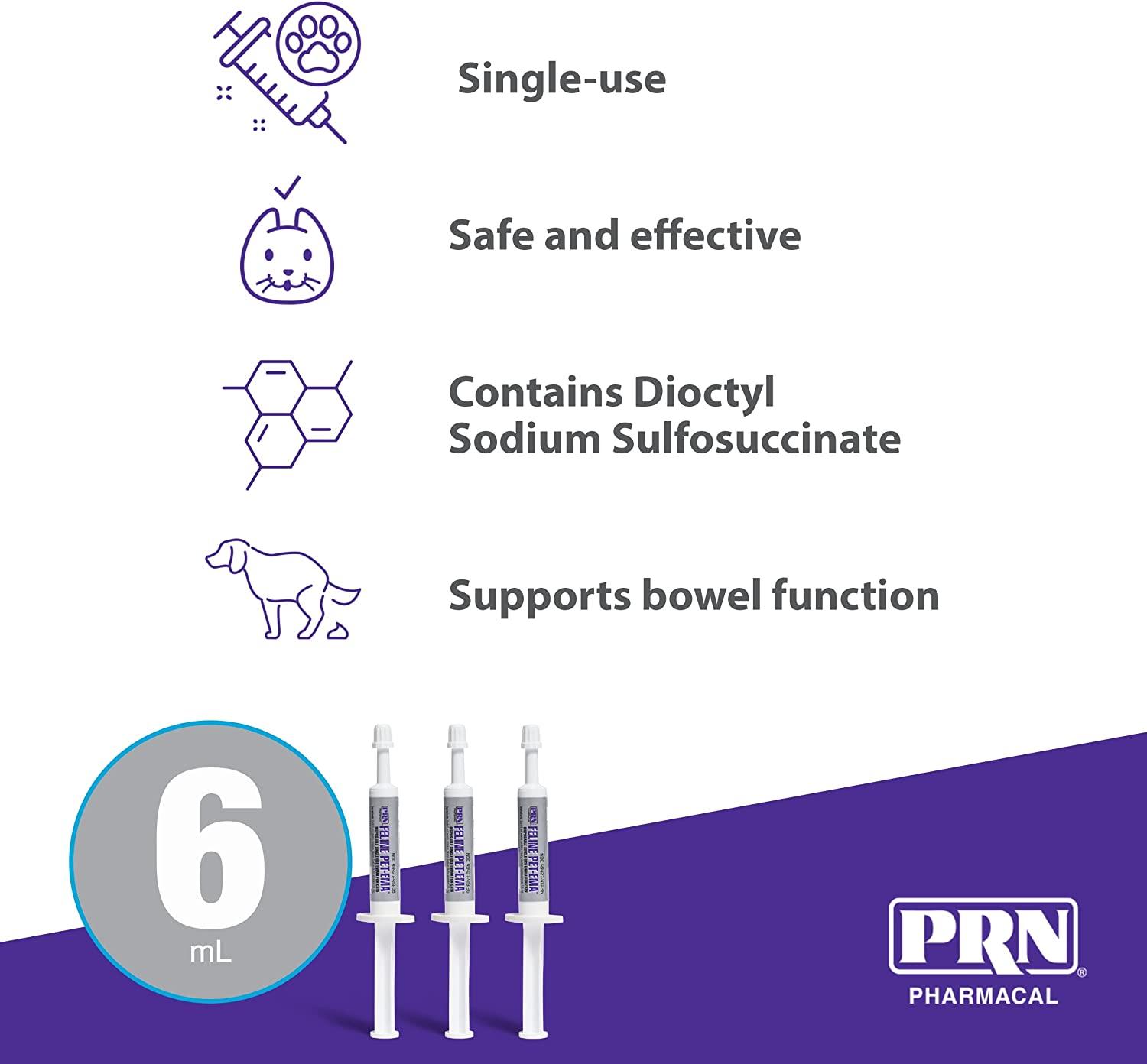 PRN Pharmacal PetEma Disposable Single Use Enema for Cats & Kittens