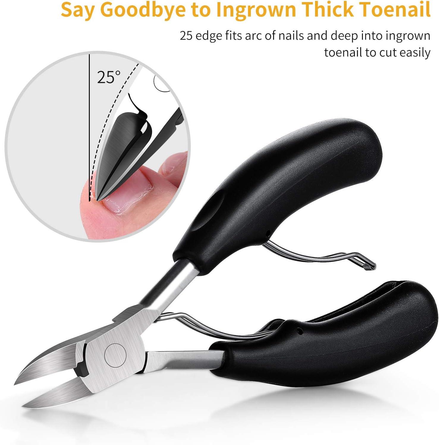Podiatrist Toe Nail Clipper Thick & Ingrown Toe Nail Clippers For