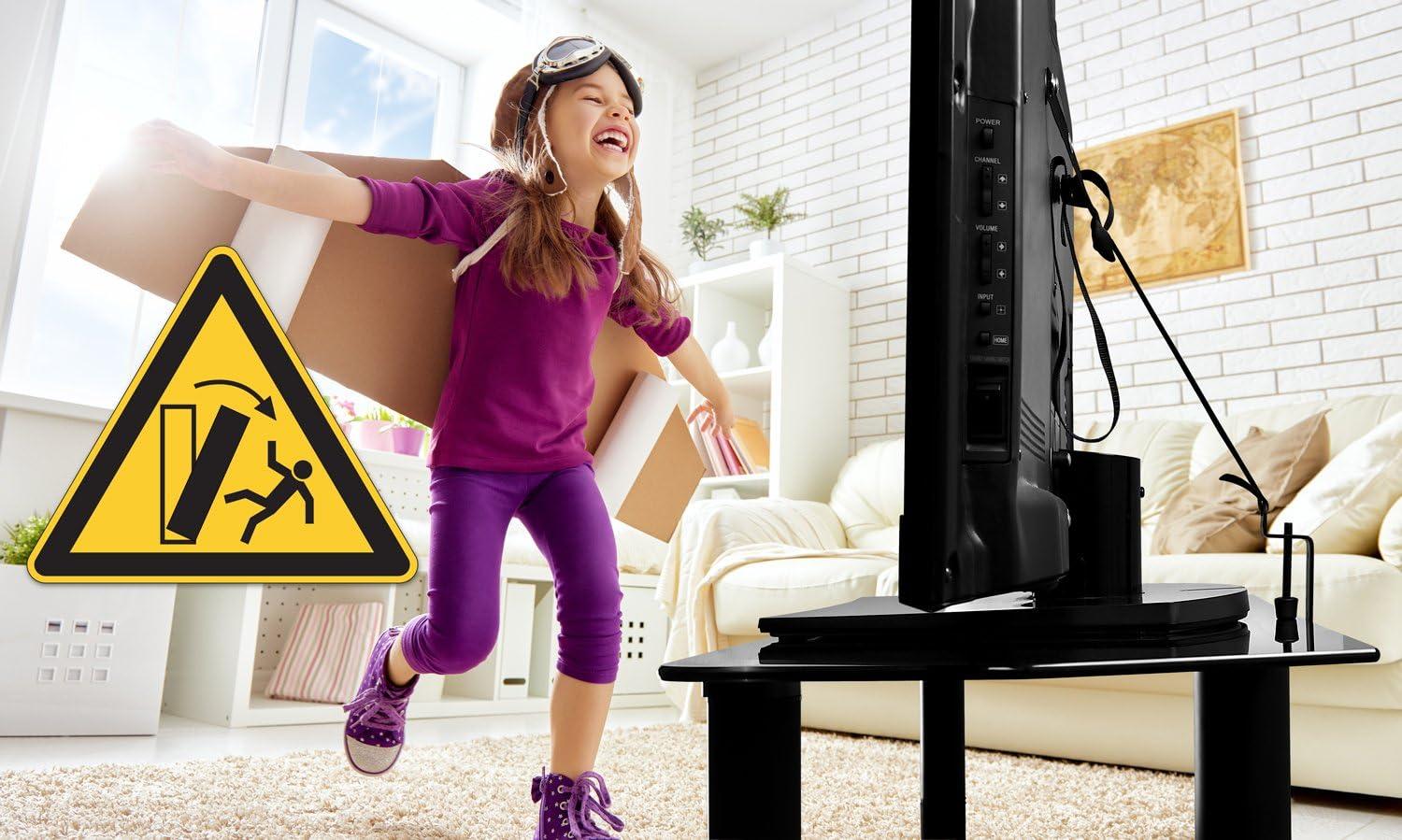 Mount It! TV Safety Straps For Child and Baby Proofing Anti Tip