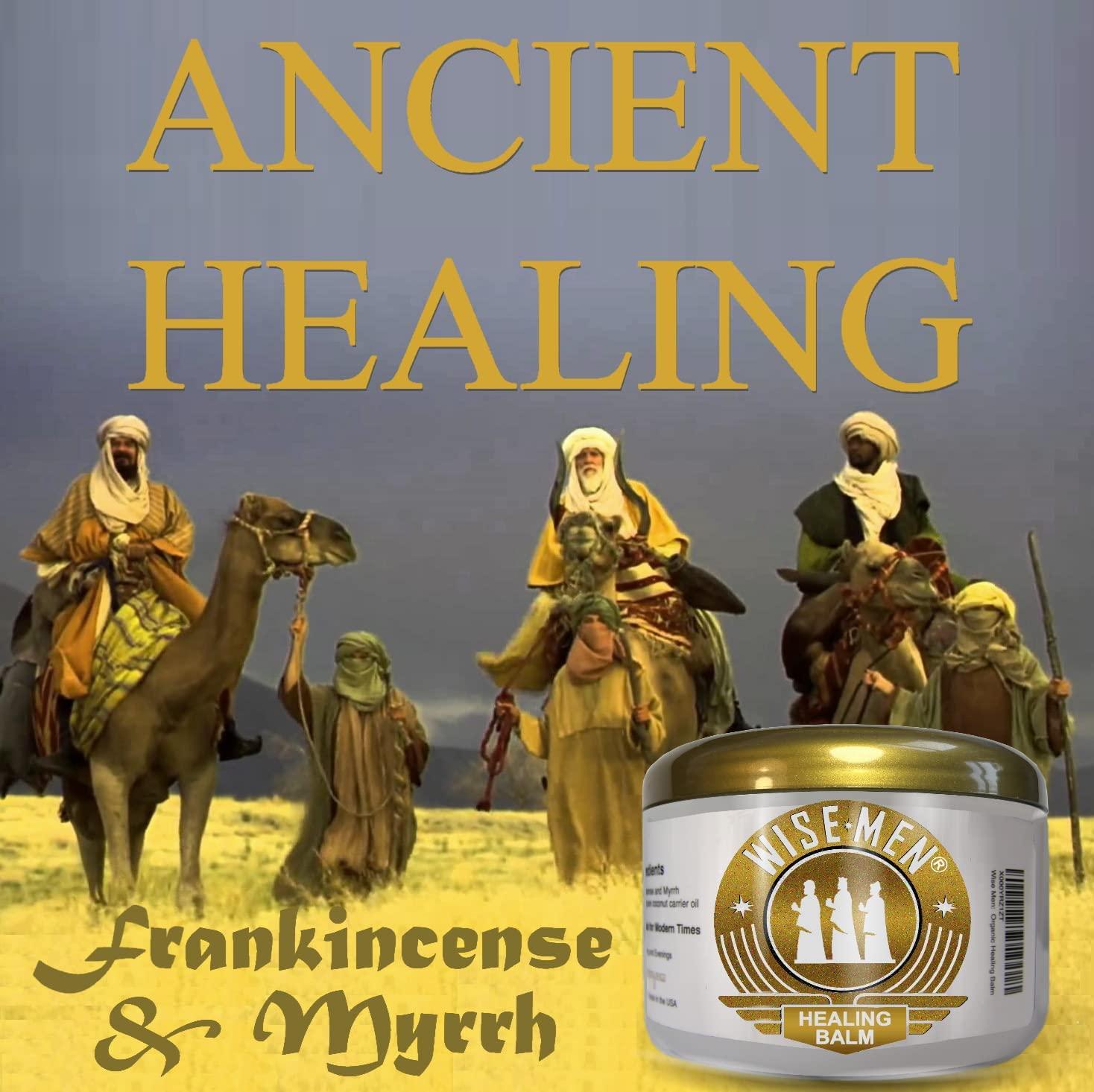 Wise Men Healing Balm with Myrrh and Frankincense Essential Oils for
