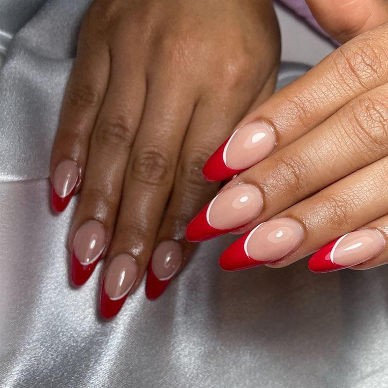 The Nail Corner Glasgow - Sculpted gel nail extensions classic french ombré  | Facebook