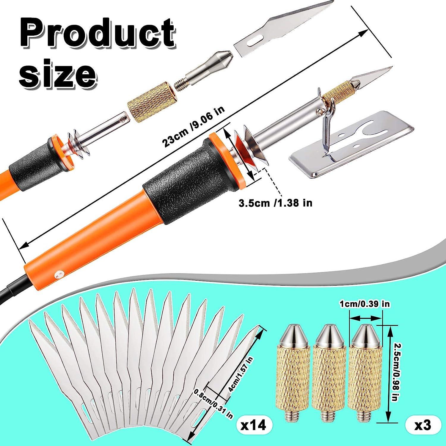 19 Pieces Electric Hot Knife Cutter Tool, Multipurpose Hot Knife