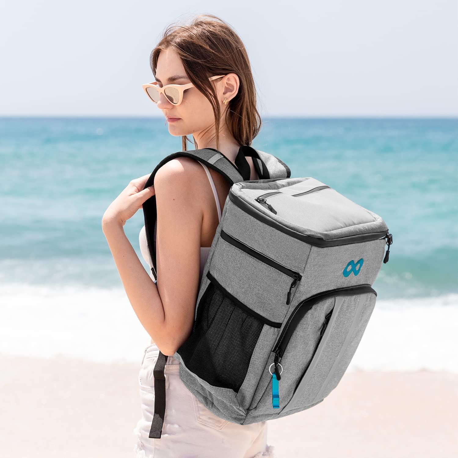 The Ultimate 54 Cans Backpack Cooler Companion - Everlasting Comfort Beach  Cooler Backpack Insulated Leak Proof - Perfect Soft Cooler Bag for Picnic,  Camping, & Beach Accessories