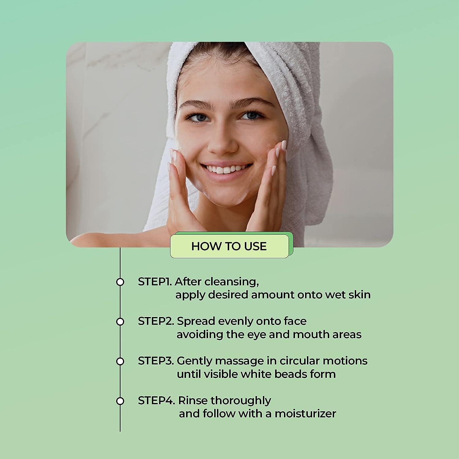 YADAH Green Tea Pure Peeling Gel 3.4 Fl Oz pH Balanced Exfoliating