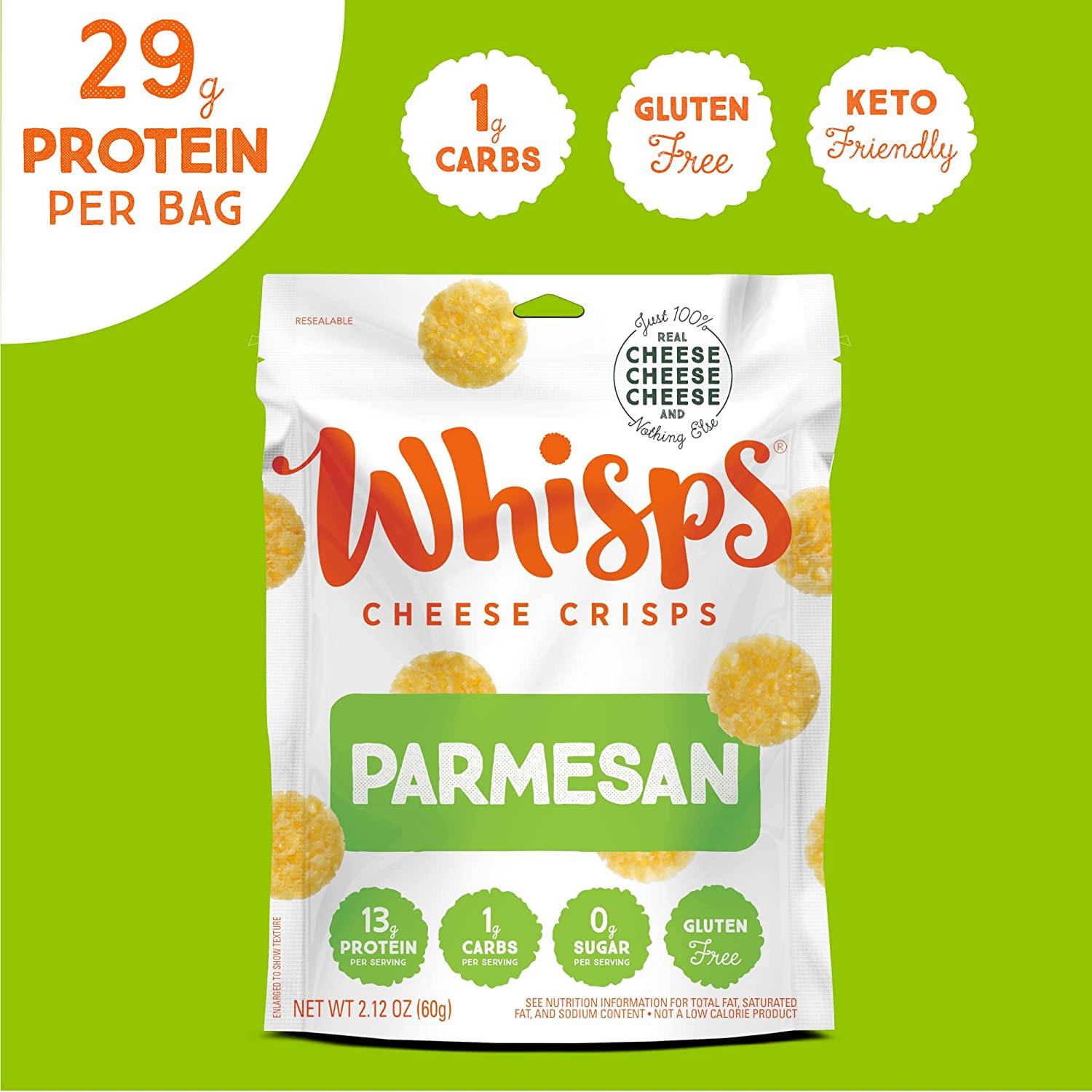Whisps Cheese Crisps Variety Pack (Parmesan, Nacho, Ranch, Hot