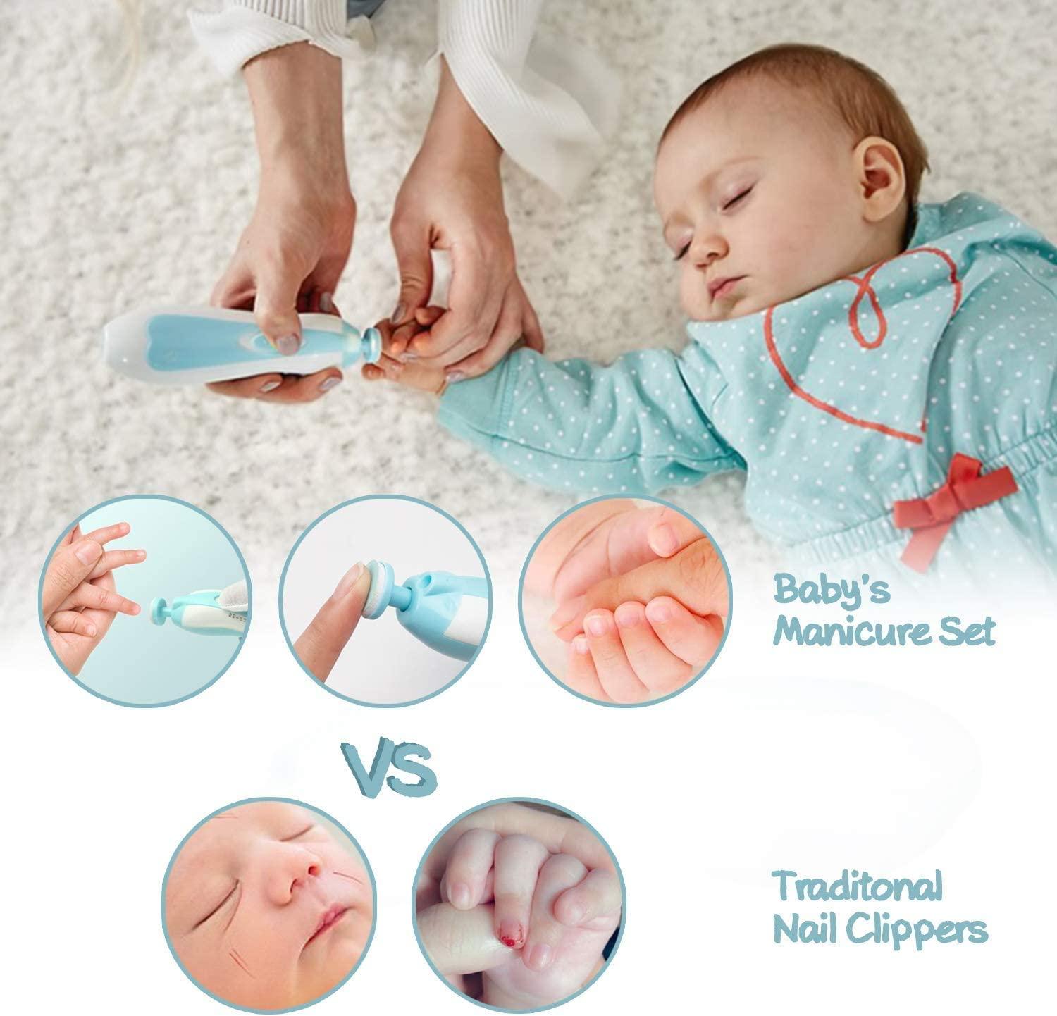 Dropship Electric Nail Trimmer For Newborn Baby Portable Newborn Nail Care Set  Infant Kids Manicure Set Manicure Quiet Nail Trimmer to Sell Online at a  Lower Price | Doba