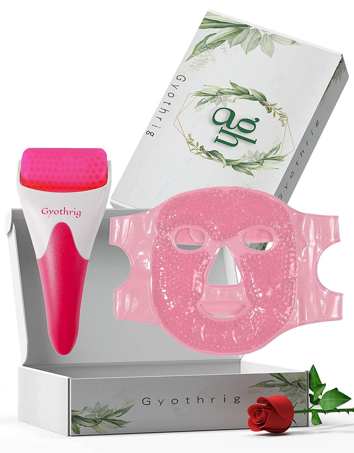 Ice Face Roller Cooling Mask for Dark Circles Puffiness Relief Gel Cold