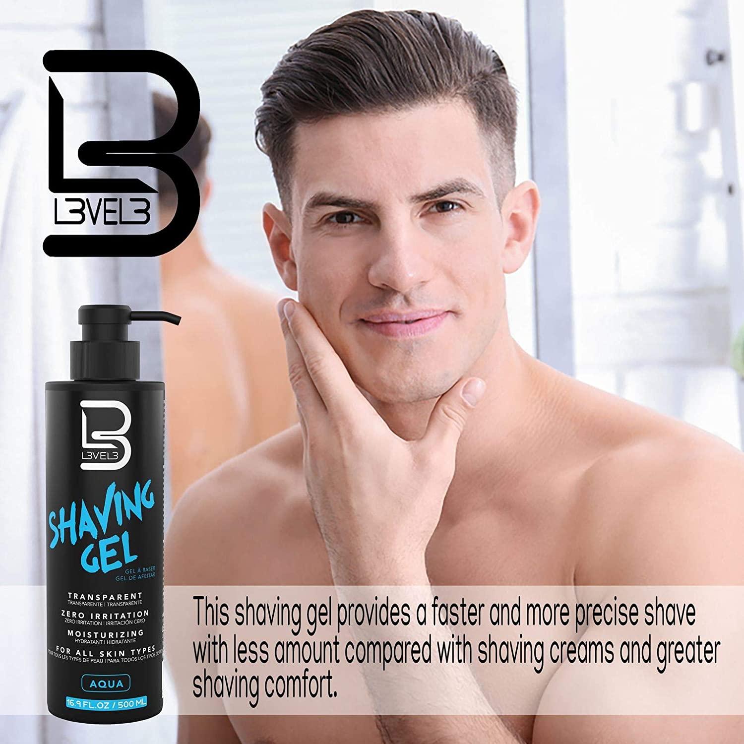 Level 3 Shaving Gel Refreshing Straight Razor Shave Gel Non