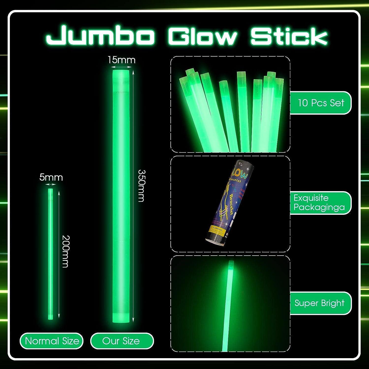 Deekin 5 Pcs 16 Inch Industrial Grade Glow Sticks Bright Jumbo Light Stick  Glow in The Dark Emergency Large Glow Sticks Bulk for Camping, Hiking,  Hurricane, Survival Kit (Pink) - Yahoo Shopping
