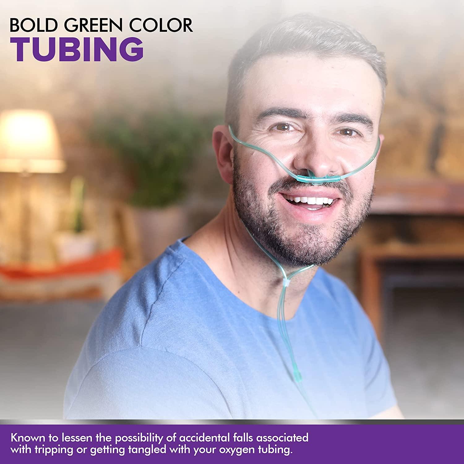Mars Wellness Premium Green Crush Resistant Oxygen Tubing 25 Foot
