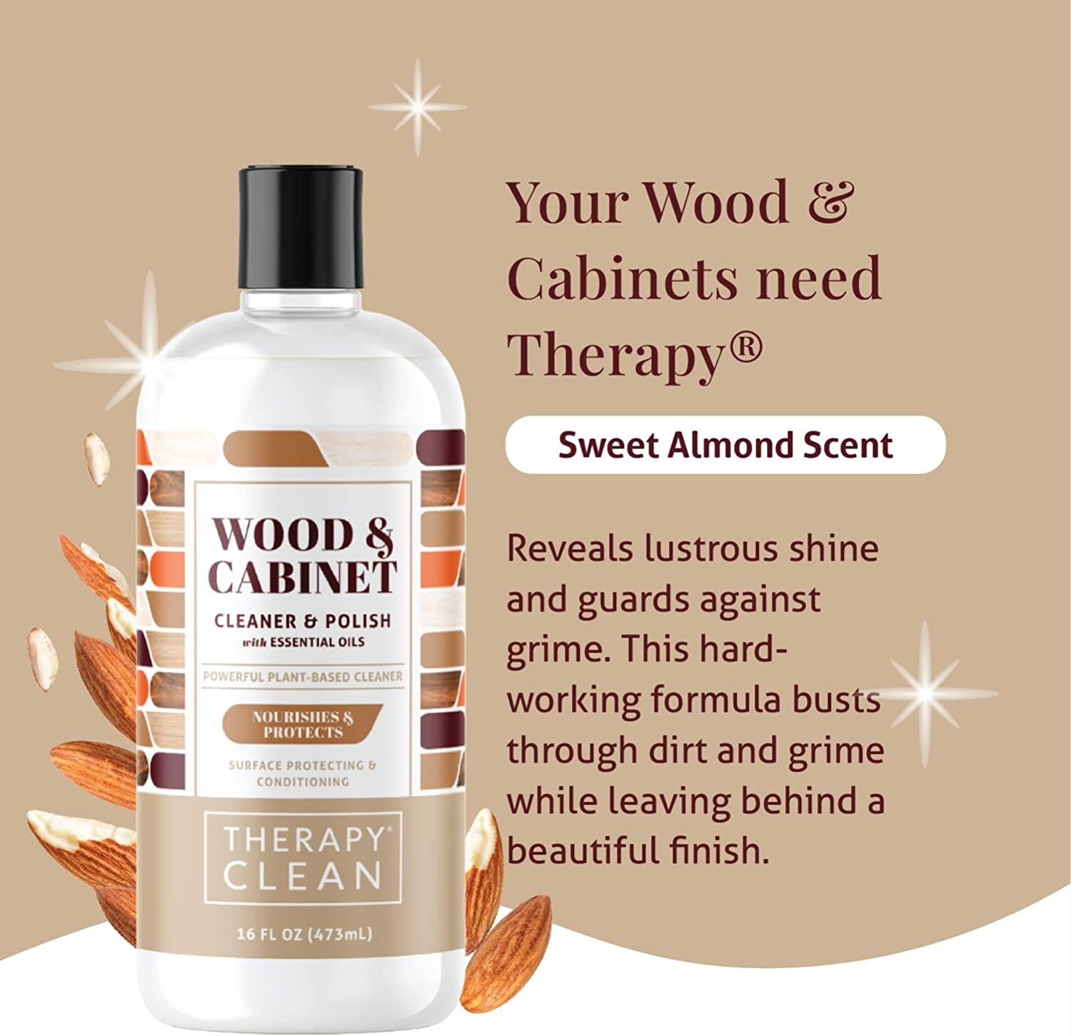Therapy Furniture Polish Wood Cleaner Kit 16 oz. and Table