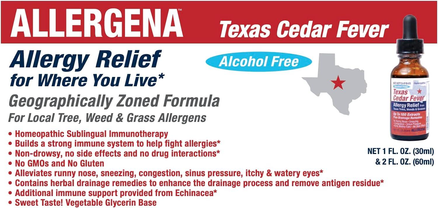 Allergena Texas Cedar Fever (1 Ounce)