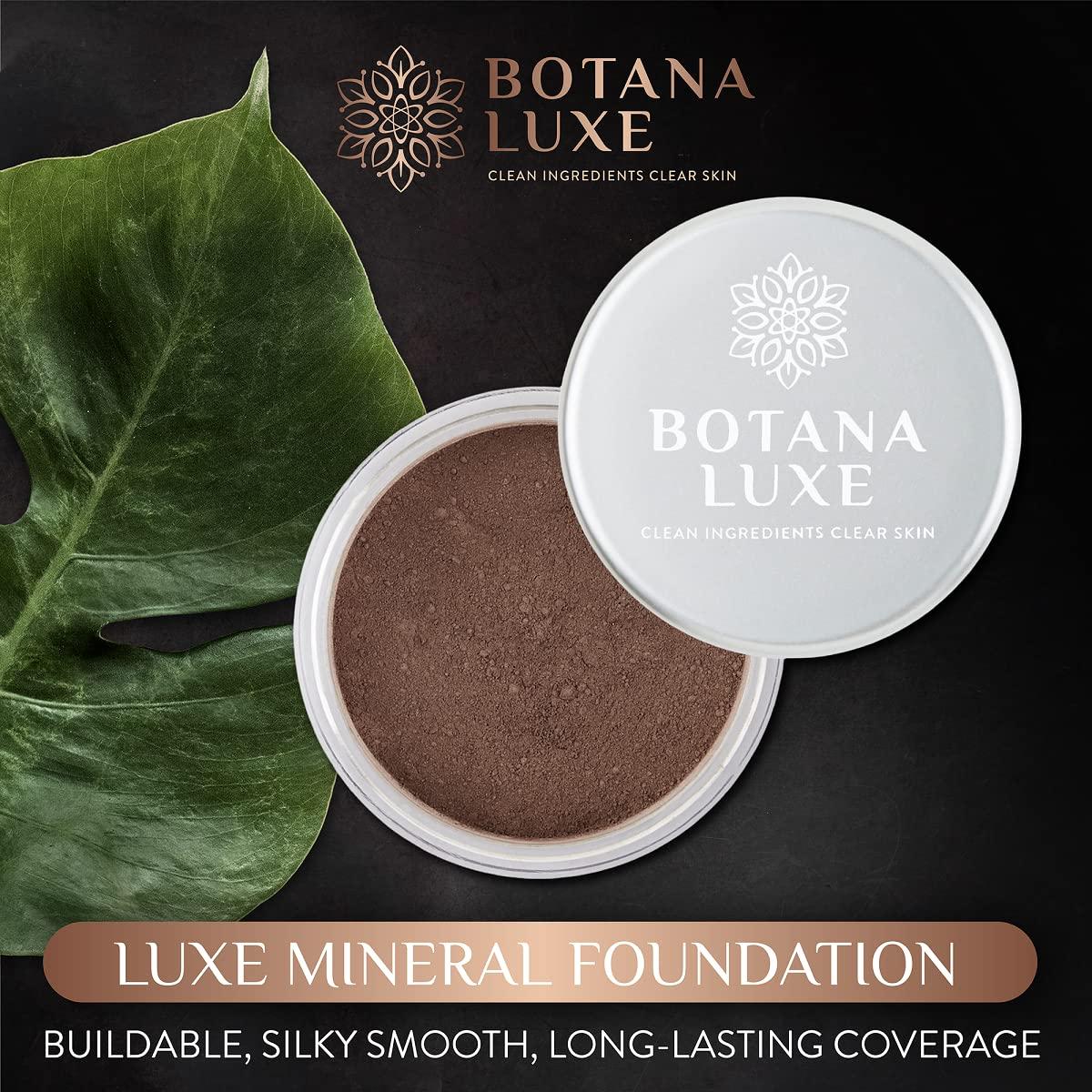 Luxe Mineral Foundation with Natural Pigments for All Skin Types Teens &  Adults. Lightweight Silky Smooth Face-Brightening Long-Lasting Clean  Buildable Coverage Control Hypoallergenic Non-Comedogenic Won't Clog