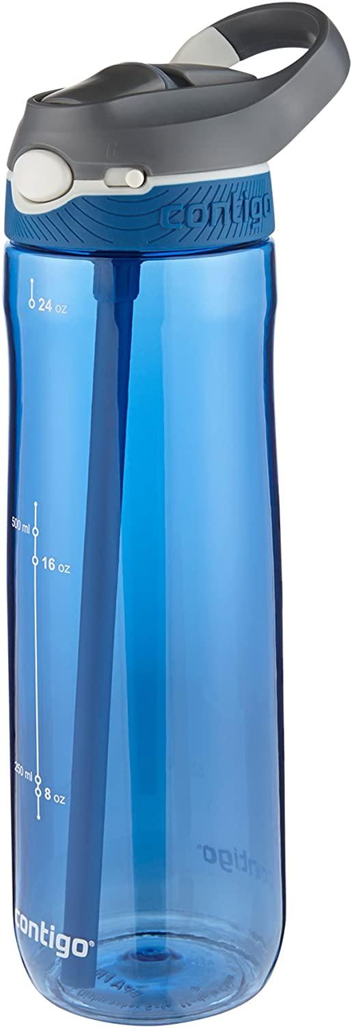 Contigo Autospout Straw Ashland Water Bottle 24 oz 3Pack Stormy