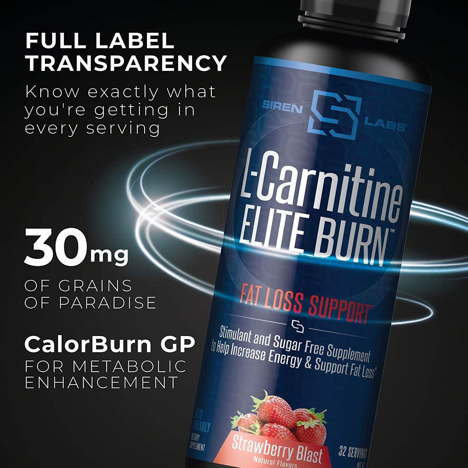 Siren Labs Slimify Advanced Fat Burner & L-Carnitine Elite Combo Pack -  Stim Free Weight Loss Support (90 Capsules + 32 Servings) | Buy Now with  Express International Delivery