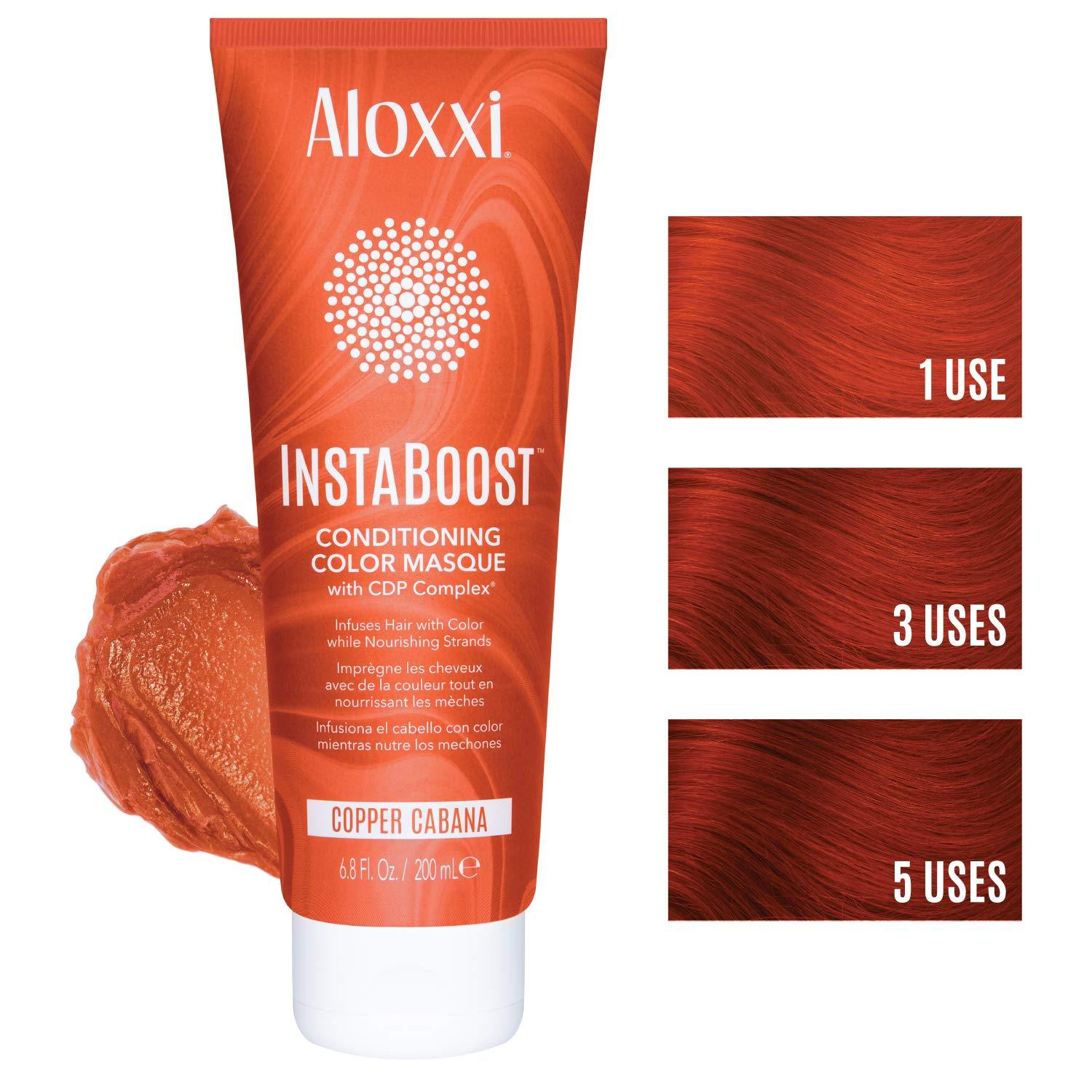 ALOXXI InstaBoost Color Depositing Conditioner Mask Instant Temporary Hair Color Dye Hair