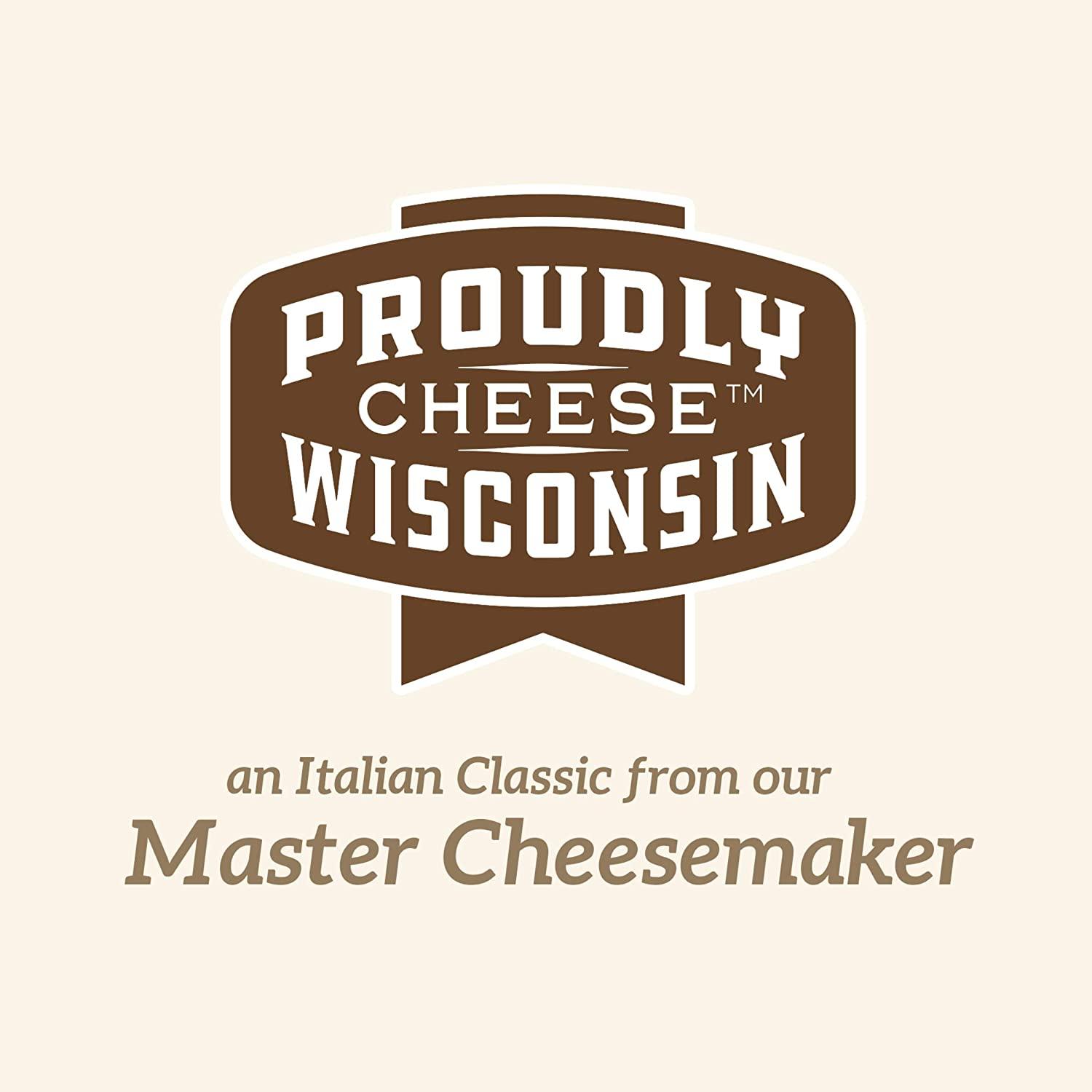 Organic Valley Gourmet Organic Provolone Cheese Block Pasteurized, Non GMO, No Added Hormones 8 Oz