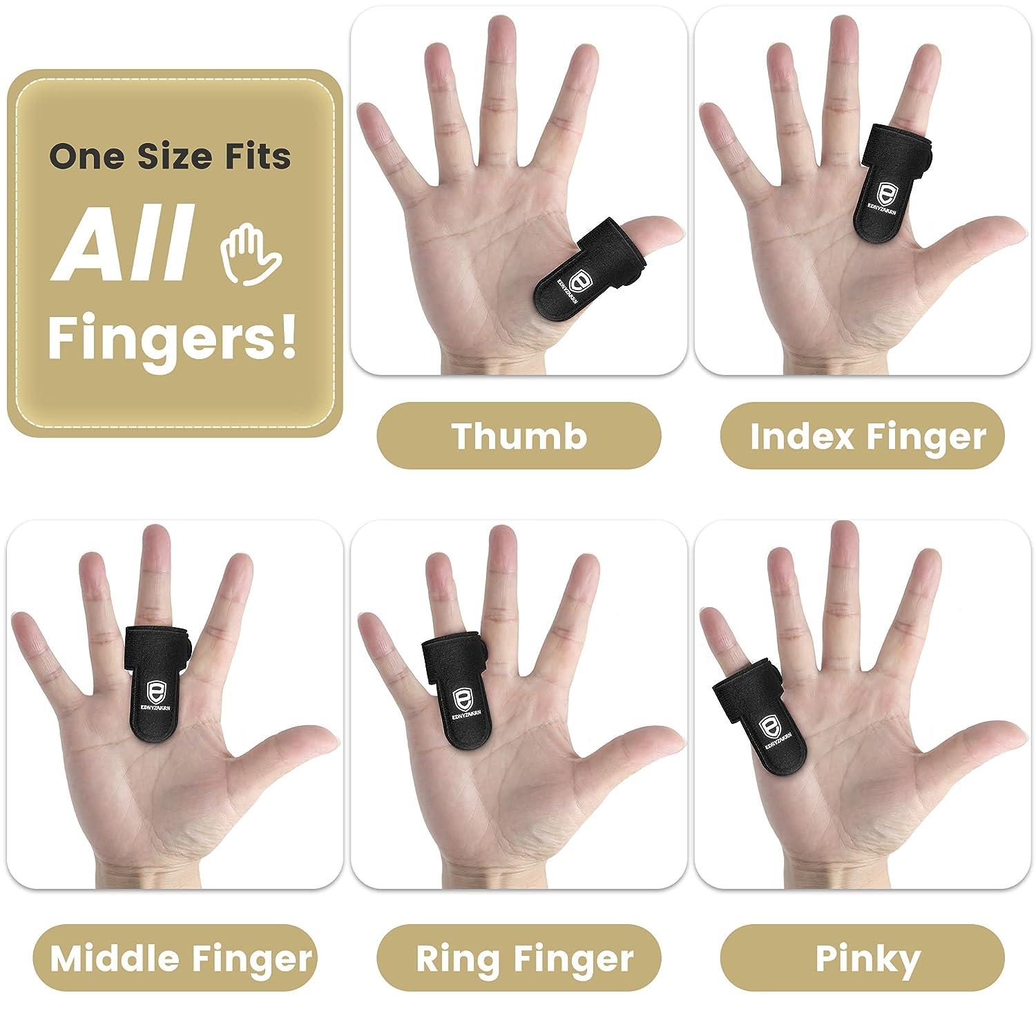 Trigger Finger Splints with Arthritis Pain Relief Funtions for Index Finger  Middle Finger Ring Finger - Walmart.com