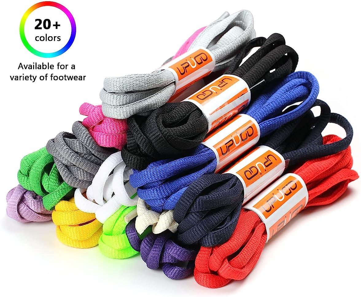 Black oval shoe laces cheap