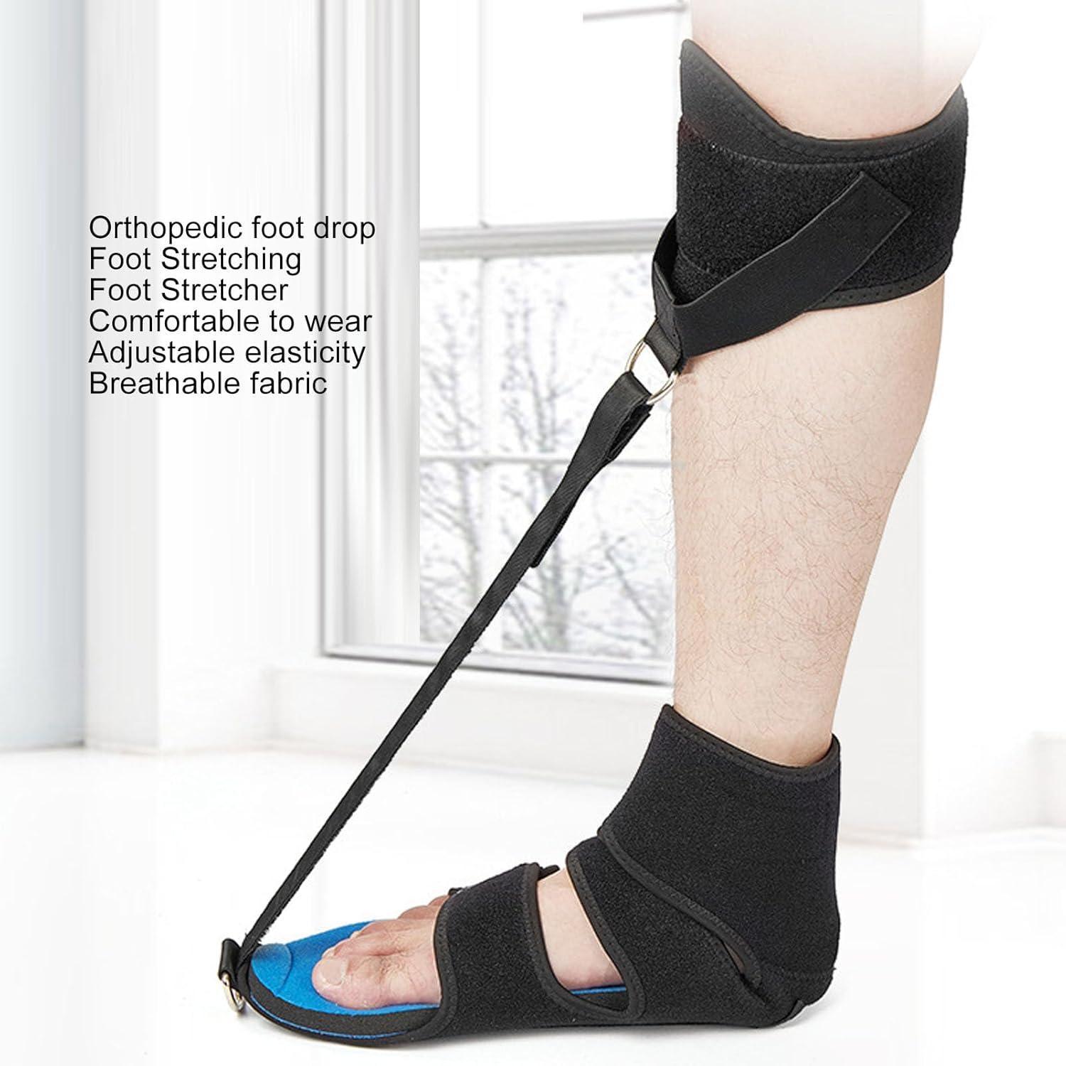 Plantar Fasciitis Night Splint Leg Stretch Strap Soft Foot