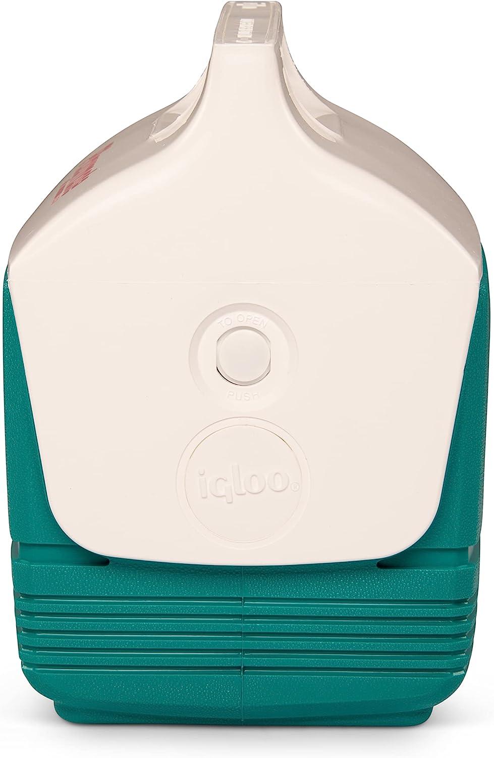 Igloo 4 Qt Playmate Mini Lunch Box Cooler in Jade Compact and Durable