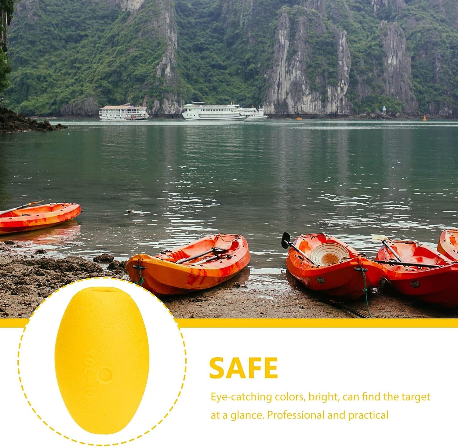 INOOMP High-Density Yellow Water Float EVA Foam Kayak Anchor Canoe ...