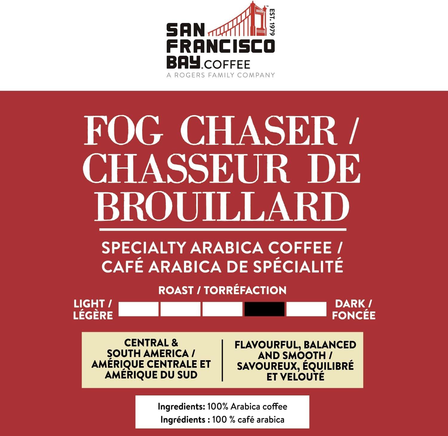san francisco bay fog chaser coffee pods san francisco bay coffee pods fog chaser main image 1