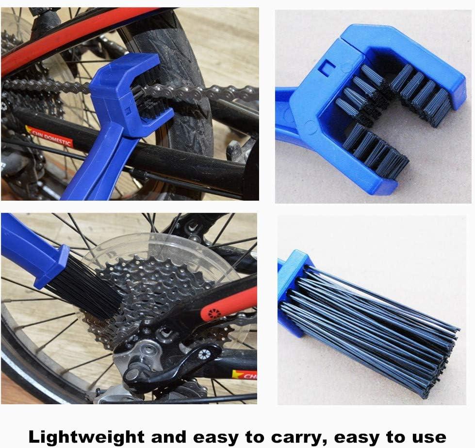Kuanfine 2 Pack Bike Chain Cleaner, Bicycle Chain Washer Motorcycle Chain  Cleaning Crankset Brush Tool