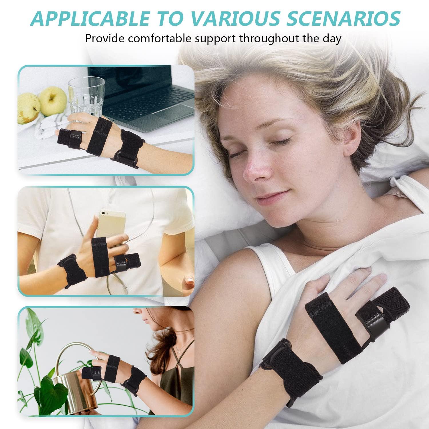 Pinky Finger Splint Boxer Fracture Splint 4th & 5th Metacarpal Brace