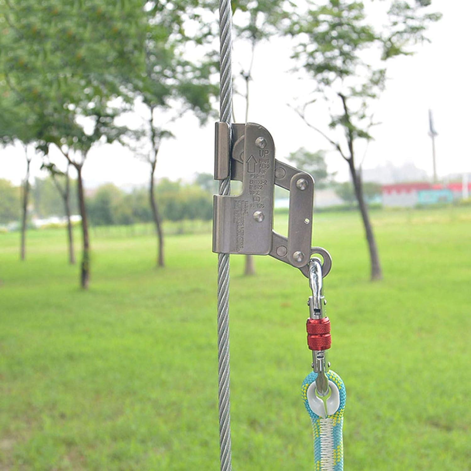 SelfLocking Rope Grab for Climbing & Fall Protection Ascender Stop