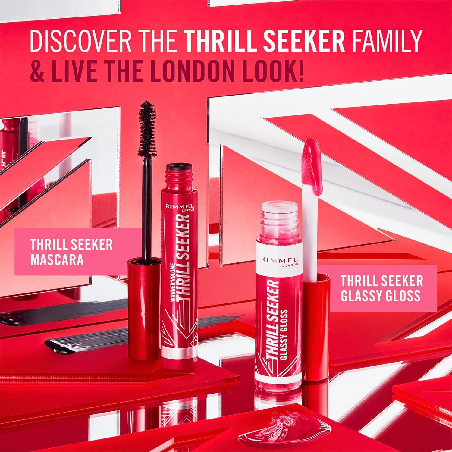 Brillant à lèvres Rimmel London THRILL SEEKER Nº 400-Rimmel Red 6 ml main image 0